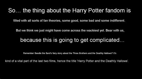 The Most Depressing Harry Potter Fan Theory - The Rumpus.net