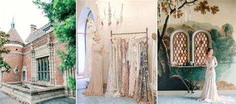 The Most Enchanting Bridal Boutique in LA Claire Pettibone’s Castle   