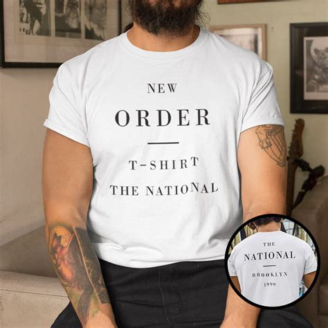 The National - New Order T-Shirt Essential T-Shirt by ZUSE-YADIN