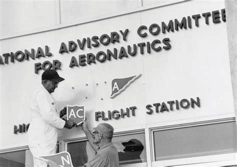 The National Advisory Committee for Aeronautics NASA