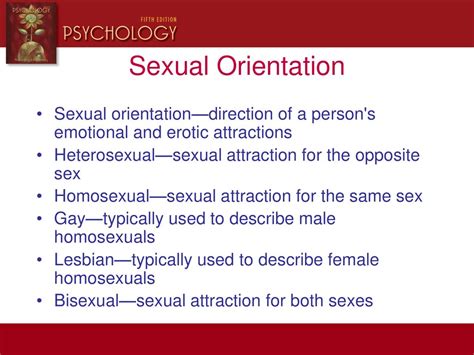 The Nature of Homosexual Orientation