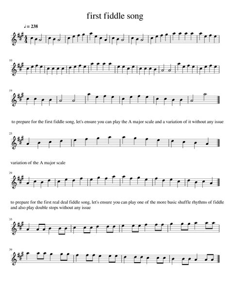 The New Fiddle Sheet music for Piano (Solo)
