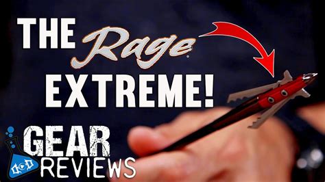 The New Rage Extreme No Collar Broadhead! - Deer Gear Review