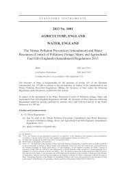 The Nitrate Pollution Prevention (Amendment) Regulations 2016