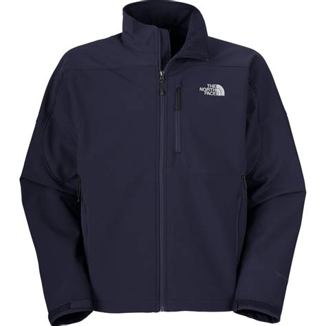 The North Face Two Tone Blue Apex Soft Shell Full Zip Jacket Fleece ...