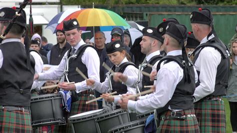 The North of Scotland Pipe Band Championship - Banchory