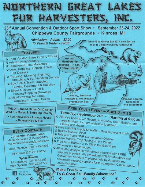 The Northern Great Lakes Fur Harvesters 2016 Convention