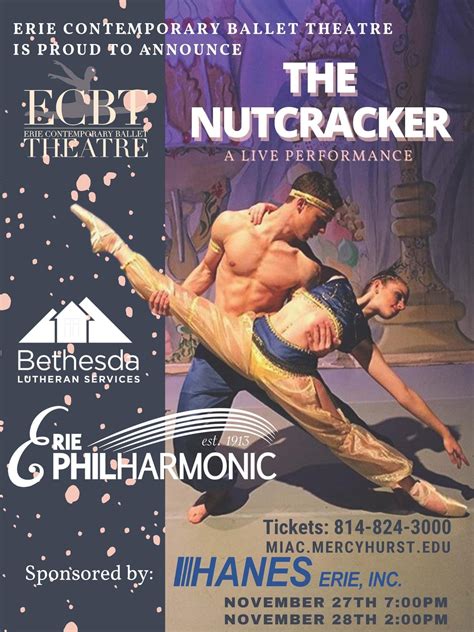 The Nutcracker Returns to Stage in Erie Nov. 27 and 28