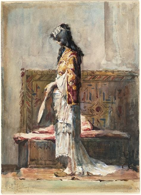 The Odalisque by Mariano Fortuny Marsal - Artvee