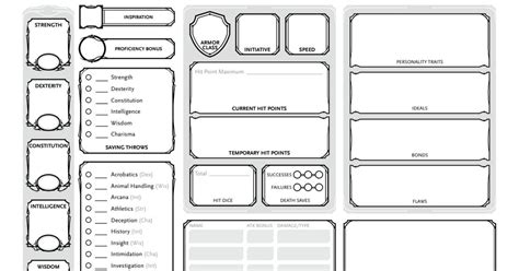 The Official D D 5e Character Sheet Pdf Enhanced Edition V1 7 By Thewebcoder Dndnext