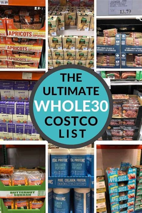 The Only Whole30 Costco Shopping List You