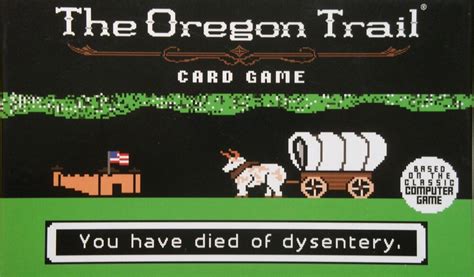 The Oregon Trail Computer Game Turns Into a Card Game Boardgame Stories