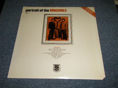 The Originals. Portrait Of The Originals. Lp. 1970. USA-press.