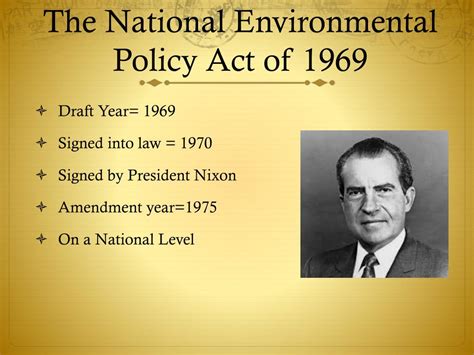 The Origins of the National Environmental Policy Act of …