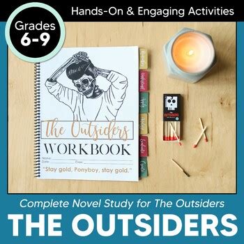 The Outsiders Workbook Teaching Resources TPT