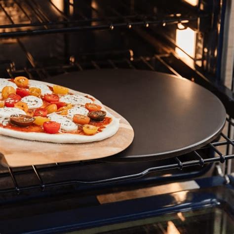 The Pampered Chef 15” Round Pizza Bars Baking Stone w/ …