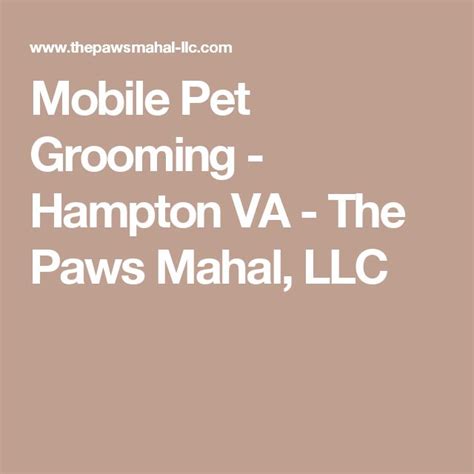 The Paws Mahal LLC — The Goody Pet