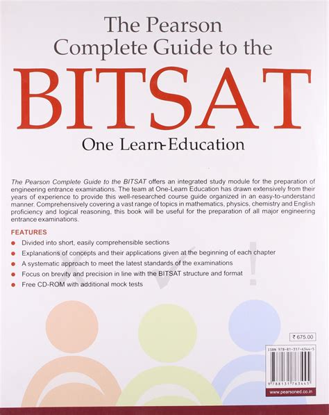 The Pearson Complete Guide To The Bitsat - bookchor.com