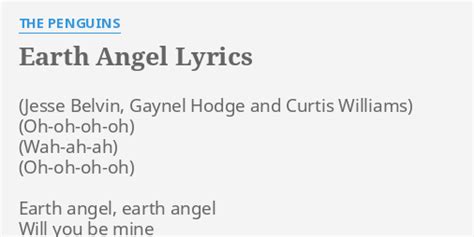 The Penguins - Earth Angel Lyrics Lyrics.com