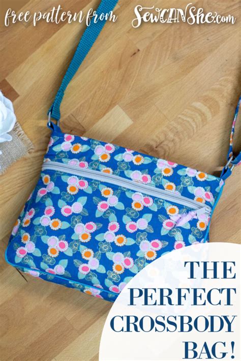 The Perfect Cross Body Bag Pattern: Free! - SewCanShe Free Sewi…