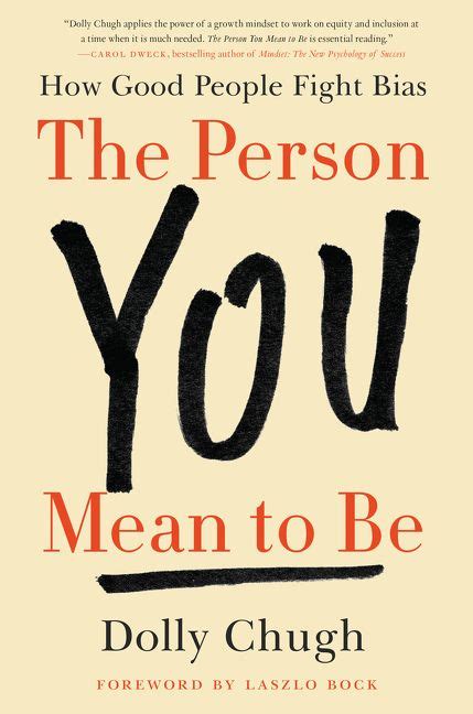 The Person You Mean to Be - Dolly Chugh - Harper Academic