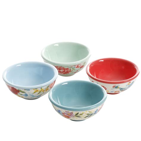 The Pioneer Woman Floral Medley 3.1-Inch Dip Bowls, 8-Pack