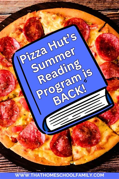 The Pizza Hut BOOK IT! Summer Program is open for enrollment.