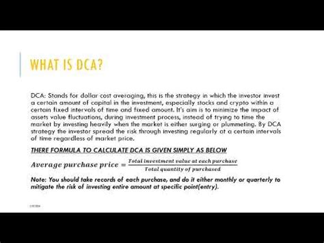 The Power of DCA: Real-World Examples and Data