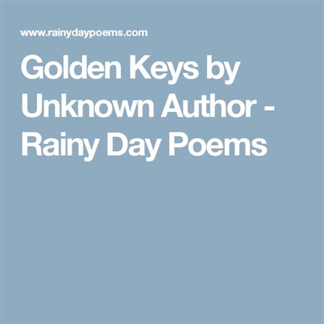 The Power of Littles by Unknown Author - Rainy Day Poems