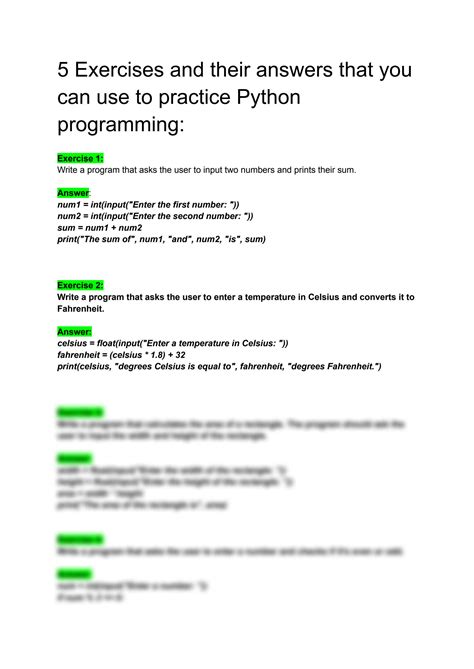 The Practice Of Programming Exercise Answers