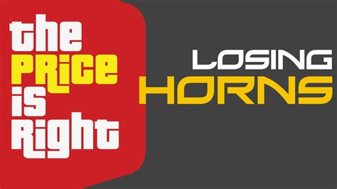 The Price Is Right Losing Horn