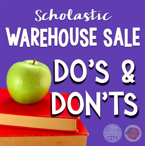 The Primary Peach: Helpful Harvest: Scholastic Warehouse Sale Tips