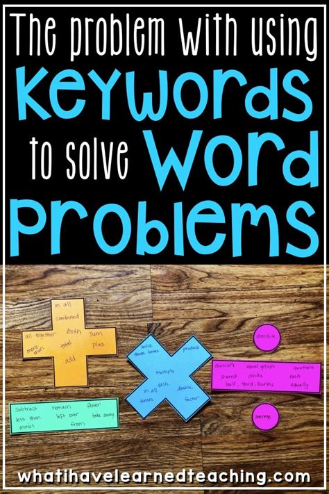 The Problem with using Keywords to Solve Word Problems