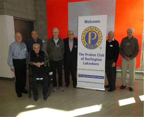 The Probus Club of Burlington …