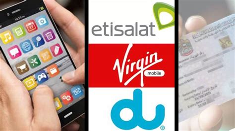 The Process Of Updating Emirates ID For Etisalat, Du, And Virgin …