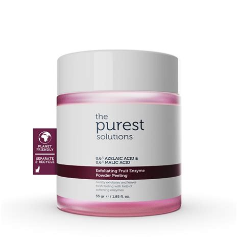 The Purest Solutions Exfoliating Fruit Enzyme Powder Peeling. 