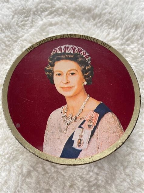 The Queens Silver Jubilee 1977 Tin eBay