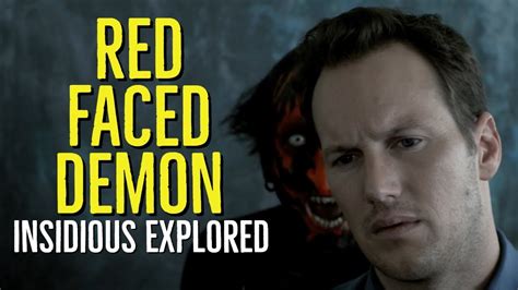 The RED FACED DEMON (INSIDIOUS Explored) - YouTube