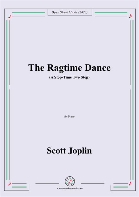 The Ragtime Dance Two Step. (Piano solo) - Sheet music