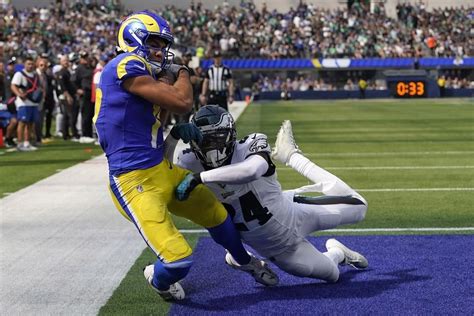 The Rams hung with the Eagles early, but couldn’t recover after giving up a TD before halftime
