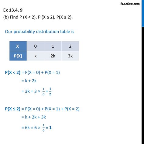 The Random Variable X Has A Probability Distribution P X O