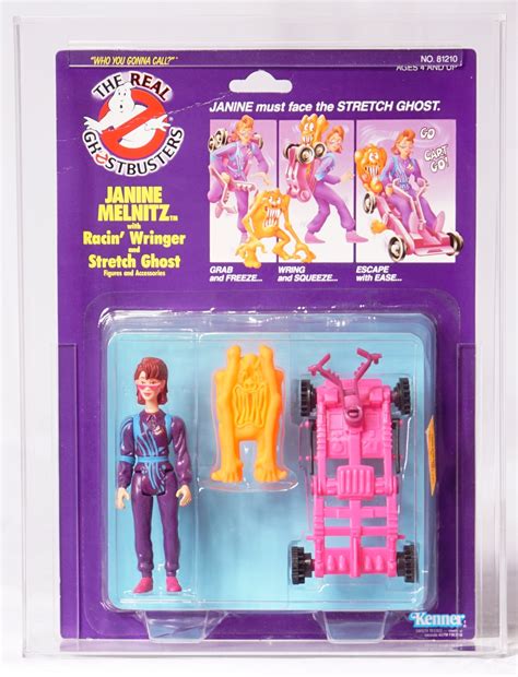 The Real Ghostbusters Purple Ticker Ghost Janine Melnitz Kenner …