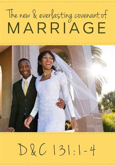 The Restoration of the New and Everlasting Covenant of Marriage