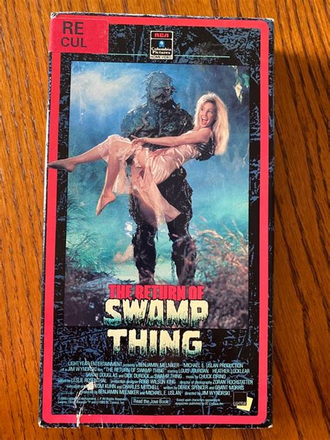 The Return of the Swamp Thing VHS Tape - Etsy