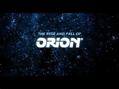 The Rise and Fall of Orion Pictures - YouTube