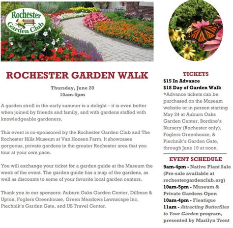 The Rochester Garden Walk Returns! - Michigan Master Gardener ...