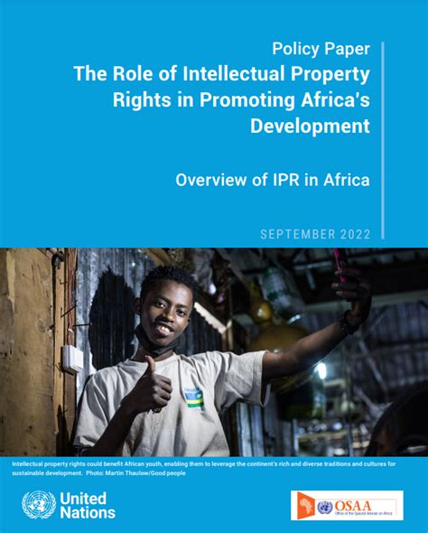 The Role of Intellectual Property Rights (IPRs) in promoting …