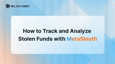 The Role of On-Chain Analysis in Tracking Stolen Funds