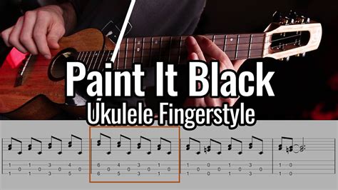 The Rolling Stones - Paint It Black (Ukulele) - Ultimate Guitar