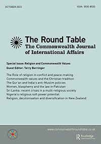 The Round Table: Vol 112, No 1 (Current issue) - Taylor & Francis